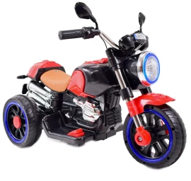 3 Ratų Motociklas Ks - 2 Varikliai, šviečiantys Ratai, Minkšta Sėdynė, Dujos Rankenoje/5189