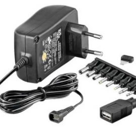 301948 Techly 18w Daugiašakis 3v Tinklo Adapteris