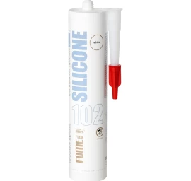 310ml HERMETIKAS SILIKONINIS BALTAS 102 FLEX