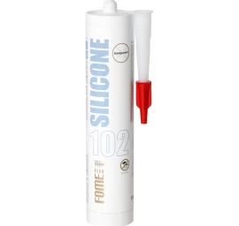 310ml SILIKONINIS HERMETIKAS SKAIDRUS 102 FOME FLEX SANITARY SILICON