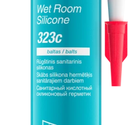 Rūgštinis sanitarinis silikonas PENOSIL Wet Room Silicone 323/323c