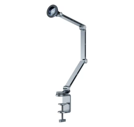 360 Sulankstomas Magnetinis Stalo Laikiklis Telefonui, Planšetiniam Kompiuteriui - Pilkas