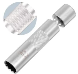 3/8&#039;&#039; Galvutė žvakei universali 3/8&#039;&#039;  14mm (12-kamp.)