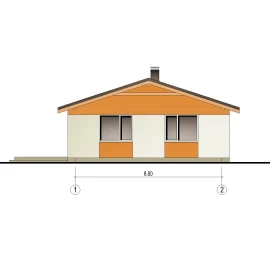 Sodo namo projektas “Romas”