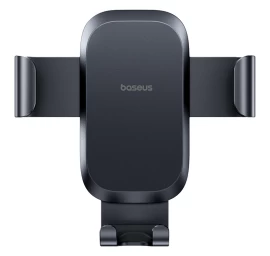 Automobilinis Gravitacinis Laikiklis Išmaniajam Telefonui Ant Priekinio Stiklo Grotelių - Juodas