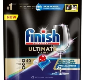 Finish Quantum All In 1 Ultimate Indaplovės Kapsulės Tabletės šviežios 40 Vnt.