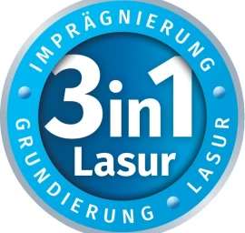Holzschutz Creme 3in1 - dekoratyvinis medienos apsaugos kremas