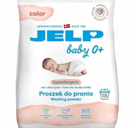 Jelp Baby 0+ Milteliai Spalvotiems Audiniams Skalbti, 1,35 Kg