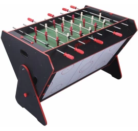 3w1 Biliardas, Stalo Futbolas, Stalo Futbolas 121x84,5x85,3cm Juodas