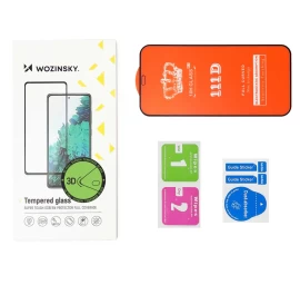 wozinsky Itin Tvirtas full Glue Viso Ekrano Grūdintas Stiklas Su case Friendly Rėmeliu iphone 14 / 13 Pro / iphone 13 Juodas wozinsky Itin Tvirtas full Glue Viso Ekrano Grūdintas Stiklas Su case Friendly Rėmeliu iphone 14 / 13 Pro / iphone 13 Juodas