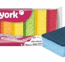 york, colour Lux Virtuvės Kempinėlė, 6 + 1 Pakuotė.