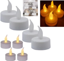 4 Led Arbatinių žvakių Rinkinys