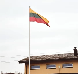 Vėliavos stiebų gamyba ir montavimas Vilniuje