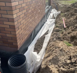 Drenažas, lietaus nuotekų nuvedimo sistemos