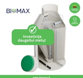 Nuotekų valymo įrenginių montavimas išsimokėtinai be pabrangimo