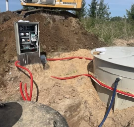 Nuotekų valymo įrenginių montavimas, servisas