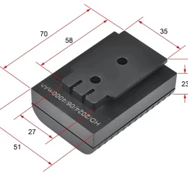 4D serijos savaime išsilyginančio lazerio baterija | YT-30417 4000Mah (YT-30418)