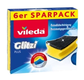 (de) Vileda, Indų Plovimo Kempinėlės, 6 Vnt. (vokietijos Produktas)