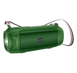 4in1 Belaidis Garsiakalbis 5w Bluetooth 5.0 Radijas Fm Saulės Baterija žalios Spalvos žibintuvėlis