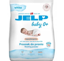 jelp Baby 0+ Balti Skalbimo Milteliai, 1,35 Kg