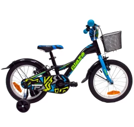 4KIDS Blaze 16 dydis 10 (25.5 cm) (aliuminis, juodos)