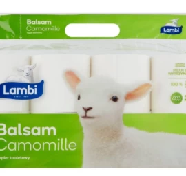 Lambi Balsam Camomille, Tualetinis Popierius, 8 Ritinėliai