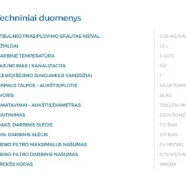 Automatinis minkštinimo filtras AUTOTROL S-15 D9