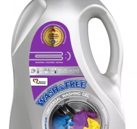 Universali Skalbimo želė wash &amp; Amp; Free Lavender, 5 Kg