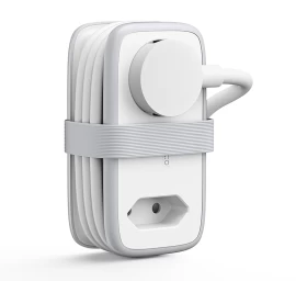5-in-1 Maitinimo Juosta Ac Usb-a Usb-c 15,5 W – Balta