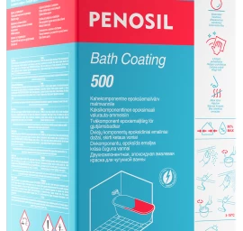 Atnaujinimo rinkinys ketaus voniai PENOSIL Bath Coating 500