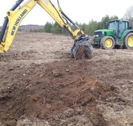 Kelmų šakės ekskavatoriams