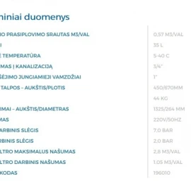 Automatinis minkštinimo filtras AUTOTROL S-21 D9