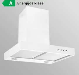 60 cm pločio gartraukis Allenzi Italia 60 w, baltas