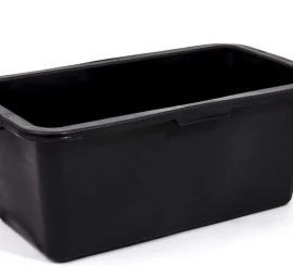 60L VONELĖ IKP60 STAČIAKAMPĖ PLAST.JUODA