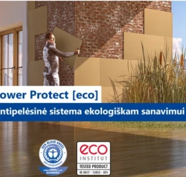 Antipelėsinė sistema - pelėsio naikinimas - Power protect