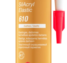 Elastingas dažomas hermetikas PENOSIL SilAcryl Elastic 610