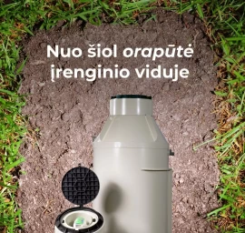 Biomax nuotekų valymo įrenginiai kaina