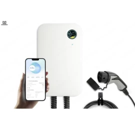7kW 1 Fazės wallbox krovimo stotelė WB20 su Wi-fi funkcija