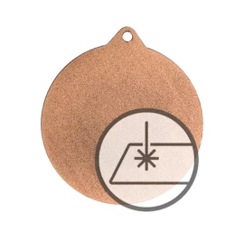 Medalis Su Graviūra Ant Laminato