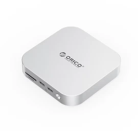 9-in-1 Doko Stotis Su M.2 Ssd Kietojo Disko Skyriumi – Sidabrinė