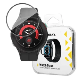 9h Grūdintas Stiklas Su Viso Ekrano Rėmeliu, Skirtas samsung Galaxy Watch 5 Pro 45mm