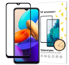 9h Grūdintas Stiklas Visam Ekranui Vivo Y35 / Y22 / Y22s Su case Friendly Rėmeliu, Juodas