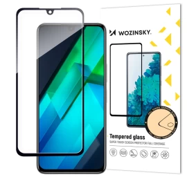 9h Grūdintas Stiklas Visam infinix Note 12 G96 Ekranui Su case Friendly Rėmeliu, Juodas