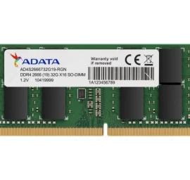 A-data Atmintis (sodimm/ddr4/32 Gb/3200 Mhz/1,2 V/22 Clcl/single)