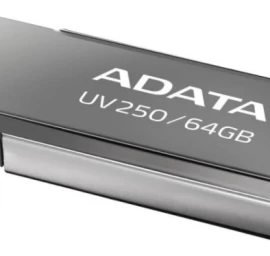 A-data flash Diskas Uv250 (64 Gb /usb 2.0 / Sidabrinės Pilkos Spalvos )