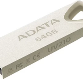 A-data Uv210 64gb (64 Gb /usb 2.0 / Sidabrinis )
