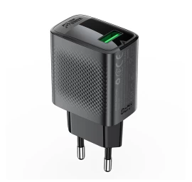 A90 Gan Gan Usb-a Qc Tinklo įkroviklis 18 W - Juodas