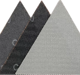 Abrazyvinis tinklelis | delta | su velcro | 280 mm | 3 vnt. | P80 (YT-846113)