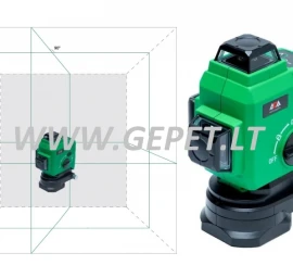 LAZERINIS NIVELYRAS ADA TOPLINER 3-360 GREEN А00507