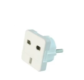 Adapter GEMBIRD A-AC-UKEU-001 (English F - PL (10A) M; white color)
